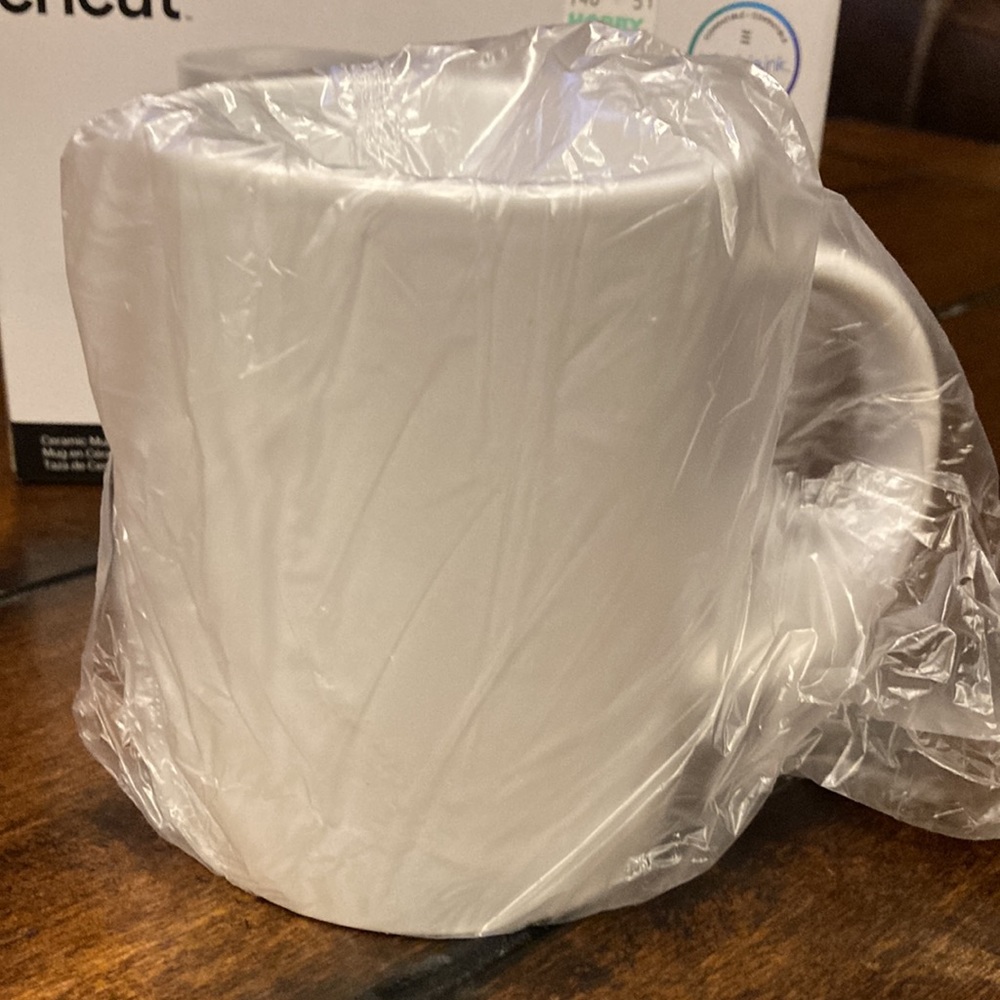 Cricut Single White Mug - Compatible with Mug Press & Infusible Ink (MUG ONLY) - Picture 3 of 9